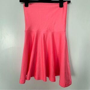 Hot pink American apparel circle skirt